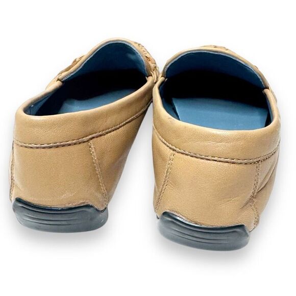 Robert Zur Perlata Shell True Glove Tan Leather Driving Loafers Women’s Size 7.5 - Picture 6 of 10